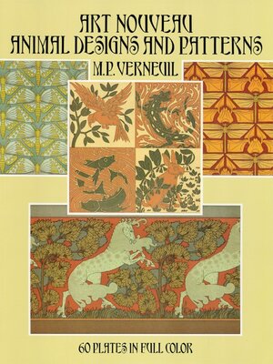 cover image of Art Nouveau Animal Designs and Patterns